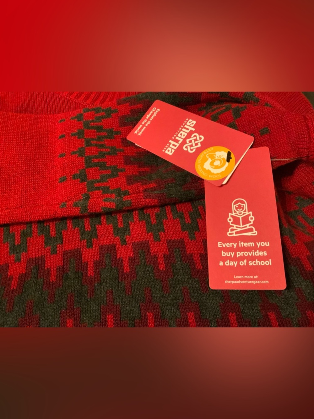 Sherpa Devaki Eco Crew Sweater - Picture 10 of 12